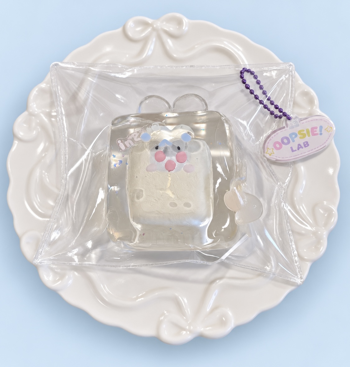 Peekaboo Bunny Jelly Squishy