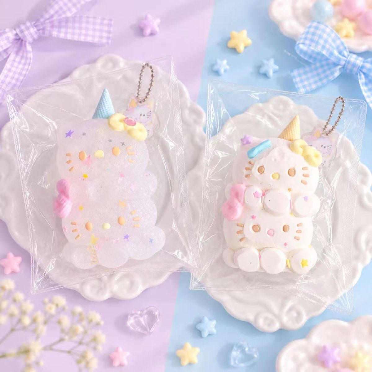 Sprinkle Kitty Octopus Squishy