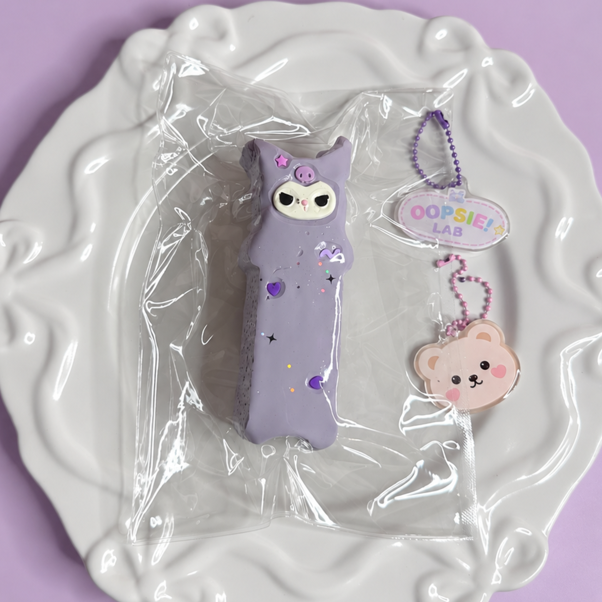 Lavender Kuromi Squishy
