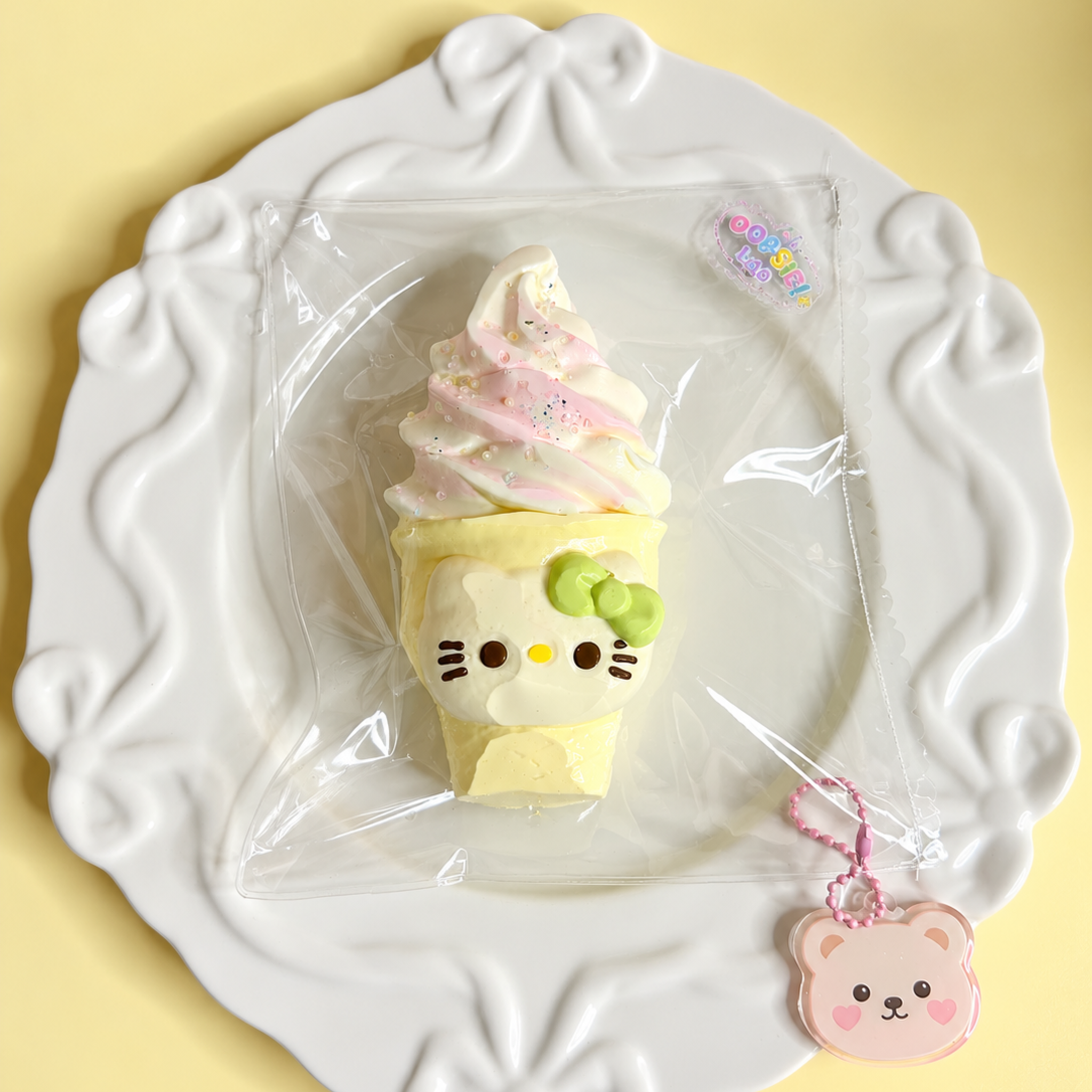 Creamy Kitty Ice Cream Cone