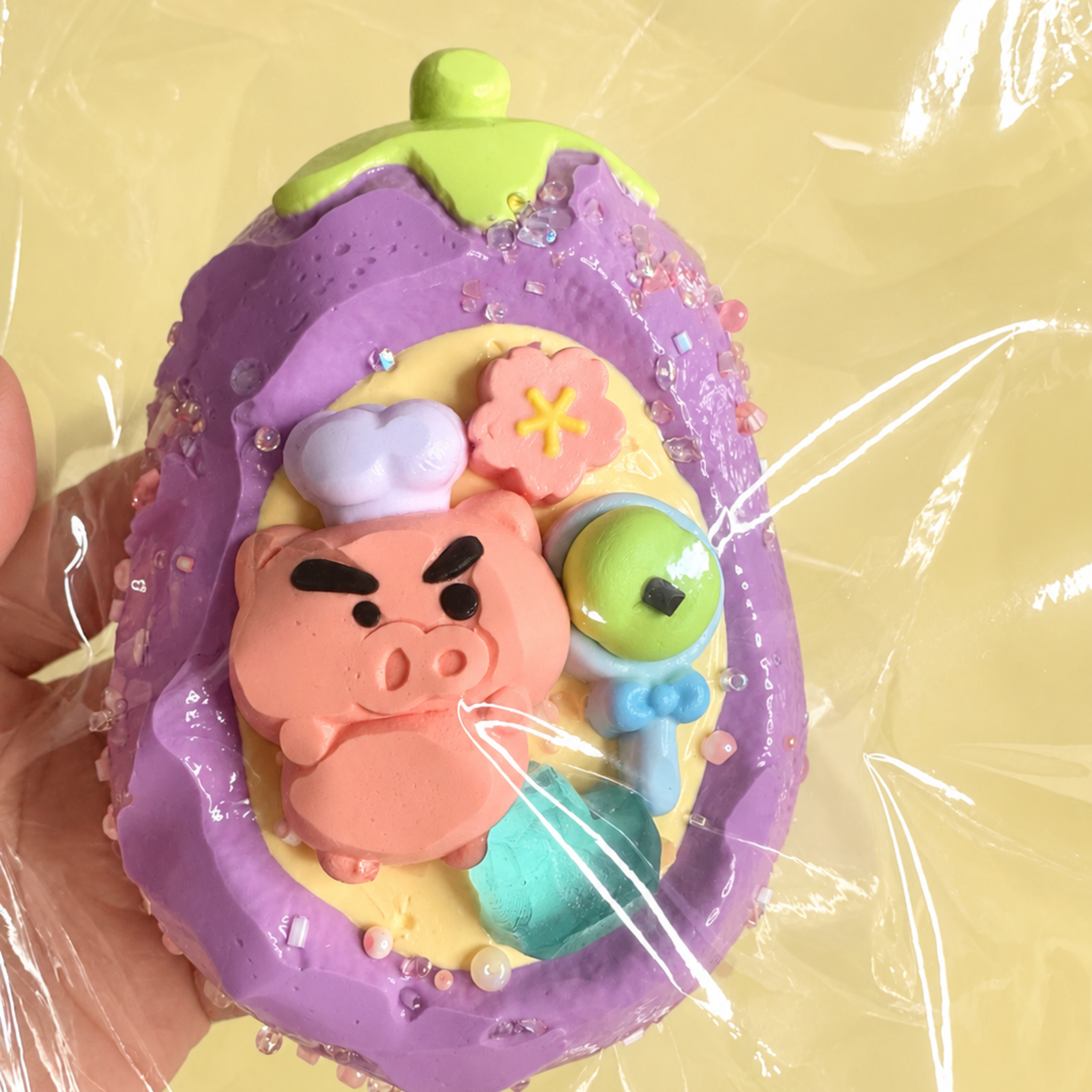 Eggplant Chef Squishy