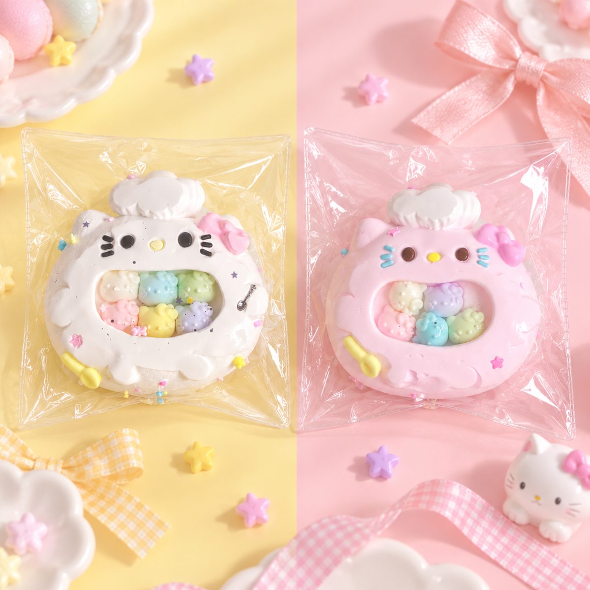 Pastel Kitty Bubble Squishy
